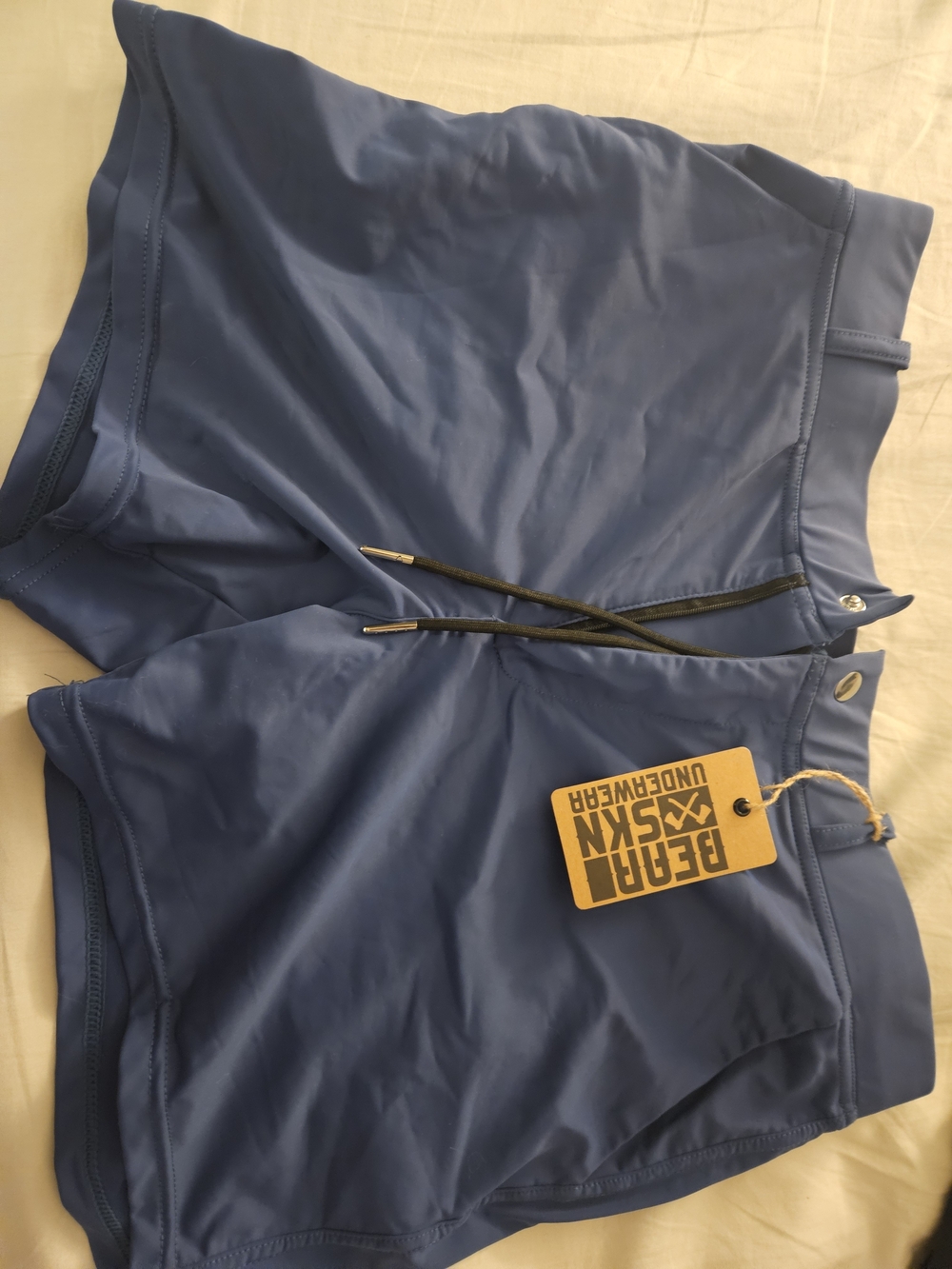 Bear Skn XL Men's Swim Shorts in Deep Blue